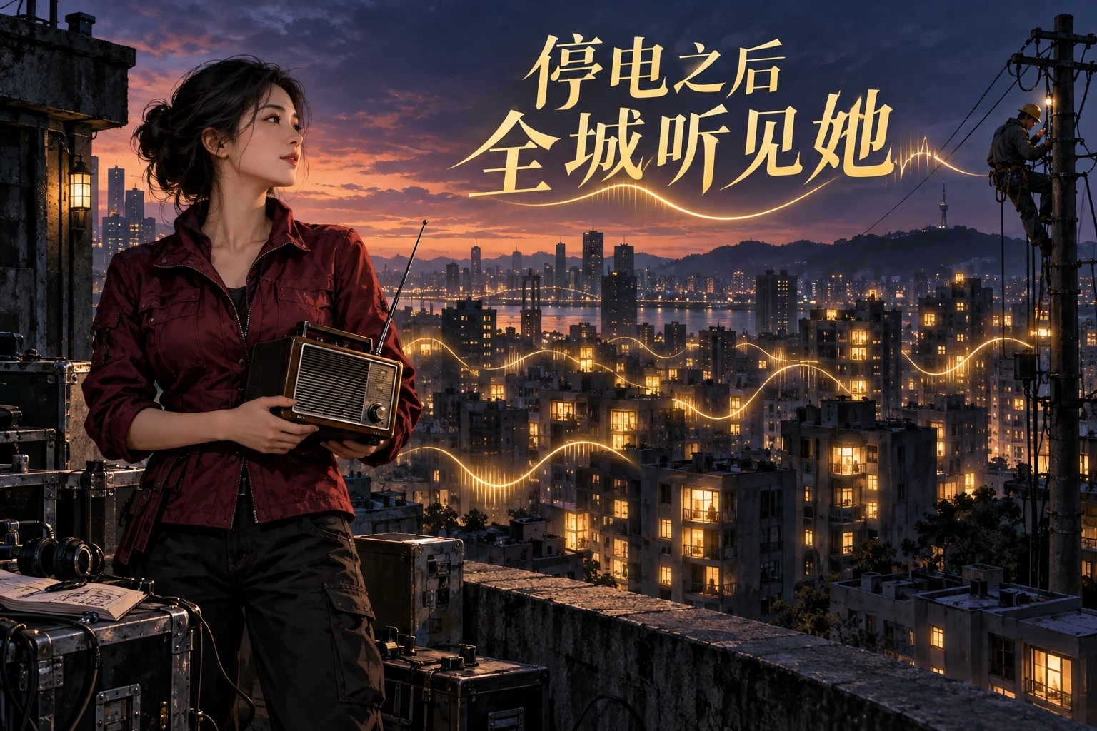 停电之后全城听见她主题封面